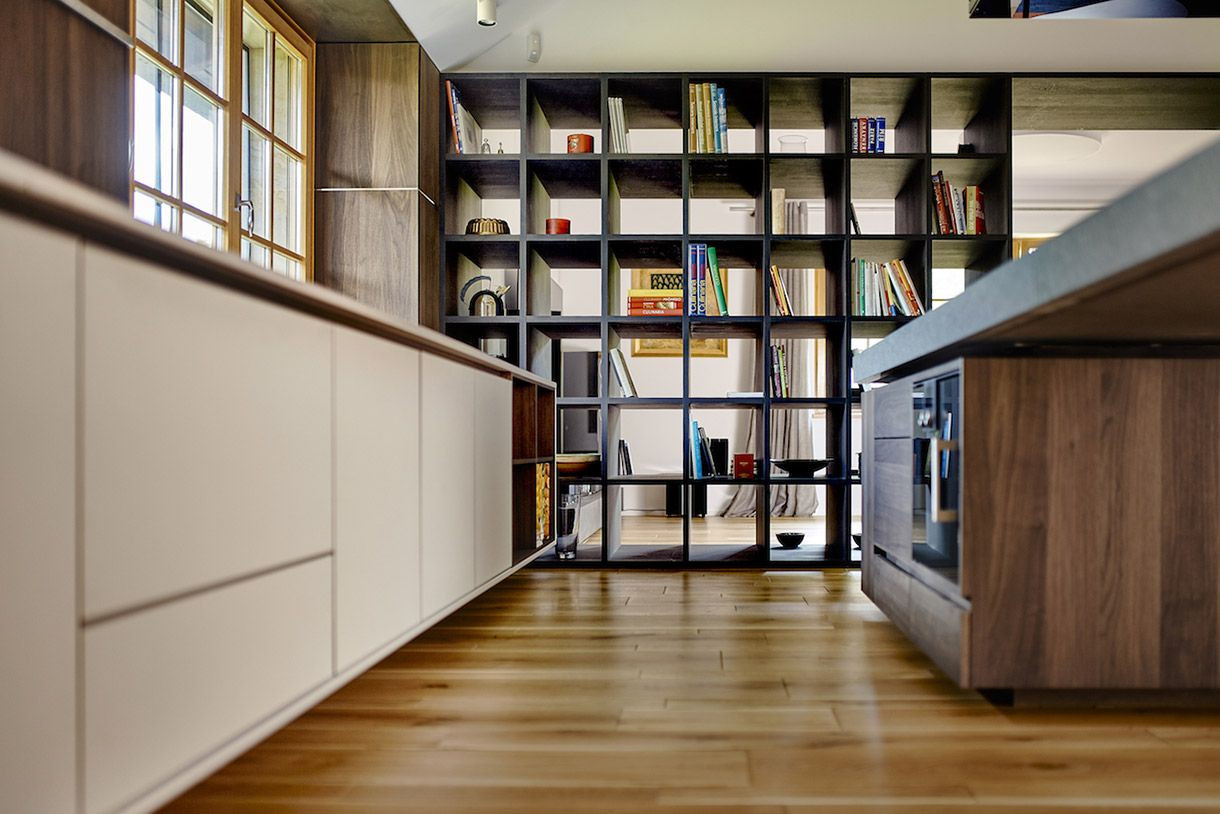 beef, Interiér vily v Průhonicích – foto