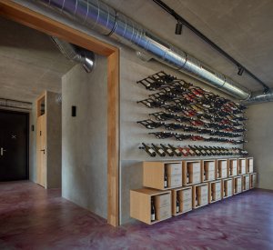 Nový wine bar Reisten v Pavlově od studia ORA
