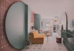 „Třešničkou na dortu“ je atypické, na míru vyrobené osvětlení z dřevěného panelu. (TUR House, OOIIO)