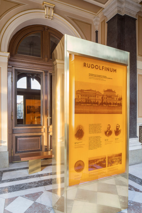 Interiéry předsálí České filharmonie v Rudolfinu, Lenka Míková architekti / Lenka Míková