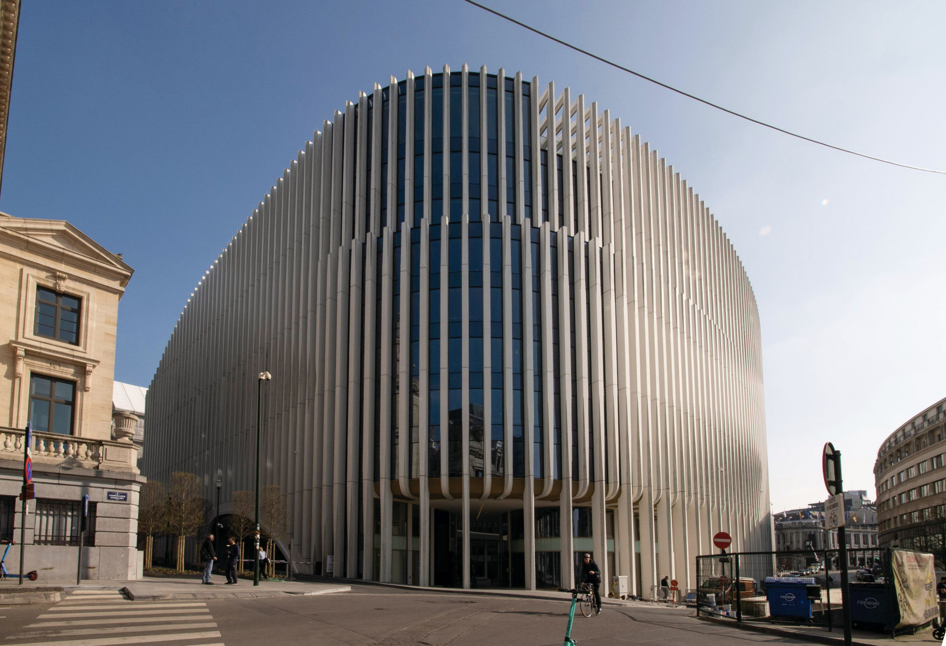 Administrativní budova BNP Paribas Fortis Montagne du Parc v Bruselu