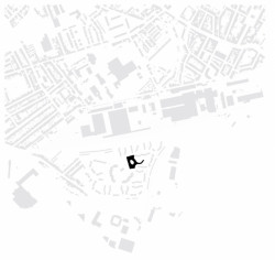 Jean Rostand School, SAM architecture, schwarzplan