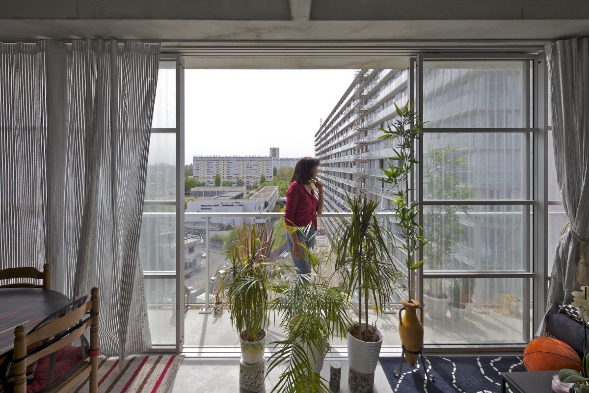 Rekonstrukce panelových domů Grand Parc Bordeaux, Lacaton & Vassal architectes, Frédéric Druot Architecture, Christophe Hutin Architecture