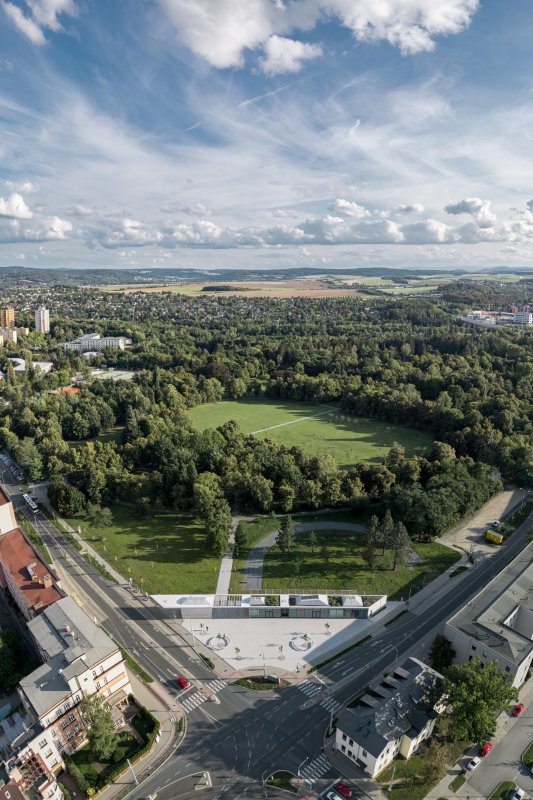 Brána do Borského parku v Plzni od sporadical