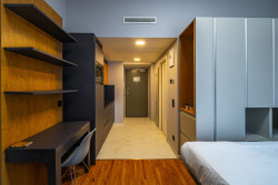 Pohled do bývalého pokoje Josefa Toufara po rekonstrukci