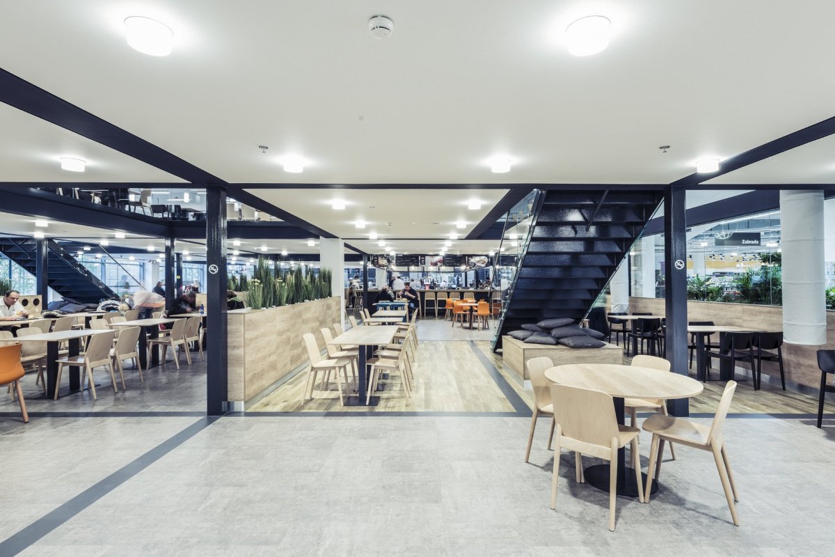 Restaurace Globus v Praze od edit! architects