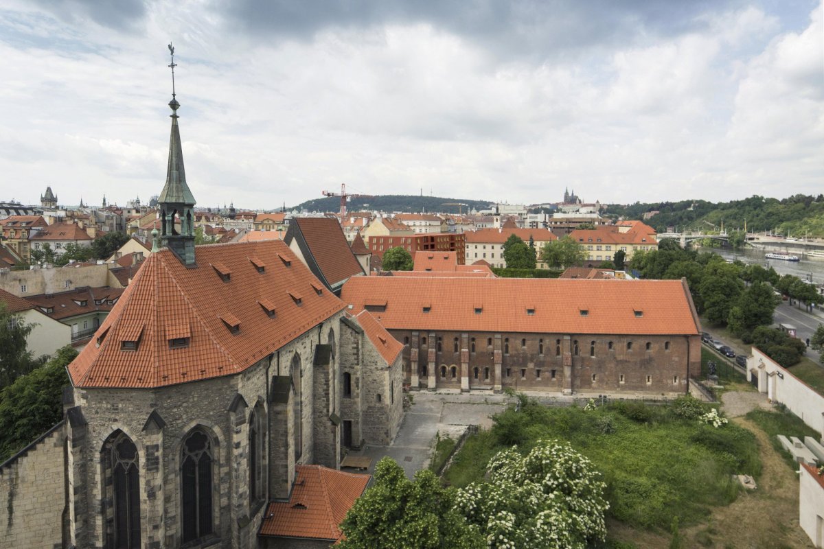 Rezidence U Milosrdných na Starém Městě v Praze od architektonické kanceláře Fránek Architects
