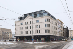 Rekonstrukce Ostravice se skleněnou nástavbou střechy (Textilia – zreknstruovaná ikona Ostravy; Master Design)