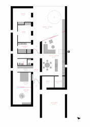 RD Staré Hradiště, půdorys, ZETTE ateliér