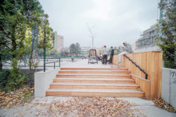 Zrenovované hřiště v Bratislavě od U/U Studia