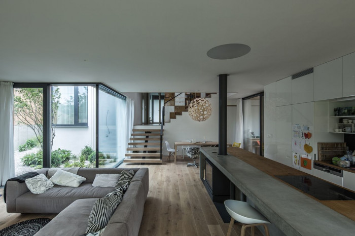 plusminusarchitects, Vrakuňa house – foto