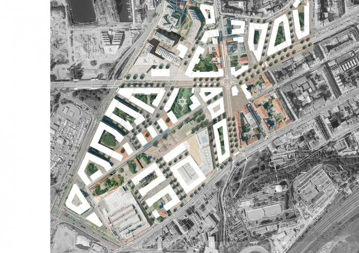 Palmovka, situace, Ondřej Blaha