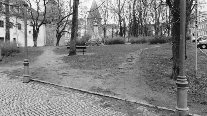 Revitalizace Vrchlického sadů v Klatovech, CHVOJKA / architekt,