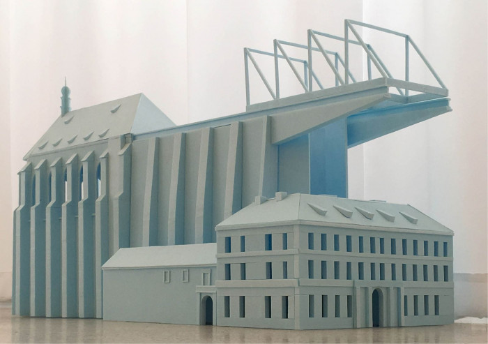 Dostavba kostela Panny Marie Sněžné, Miroslav Pazdera