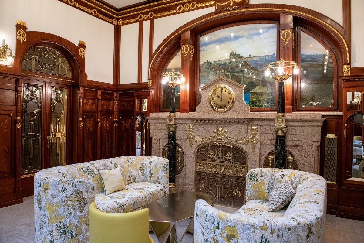 V grandhotelu Evropa