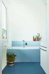 Maria Maninová (MAAT), Rekonstrukce bytu v Krči - Z původního 3+1 s koupelnou a samostatným wc je teď 3+kk se dvěma koupelnami