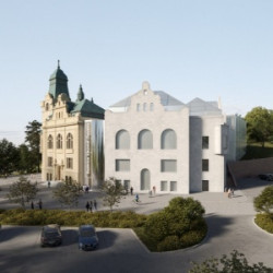 Nová radnice pro Ostravu. Přístavba k historické budově bude od ateliéru A8000