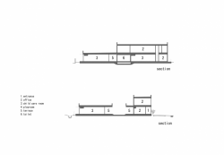 HIBINOSEKKEI + Youji no Shiro, OA Kindergarten, řezy – foto
