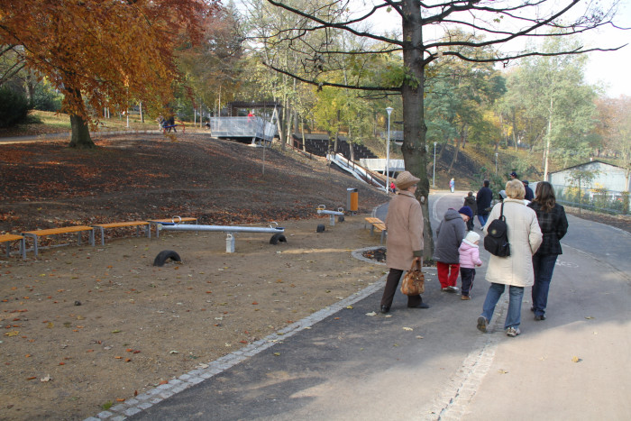 Revitalizace Městských sadů v Ústí nad Labem, MS Architekti.