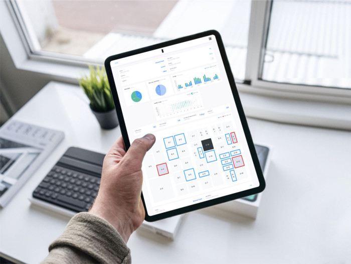 Blocks admin zóna pro vzdálené otevírání i nastavování pravidel, uživatelských skupin a oprávnění
