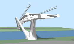 Vizualizace nosné konstrukce