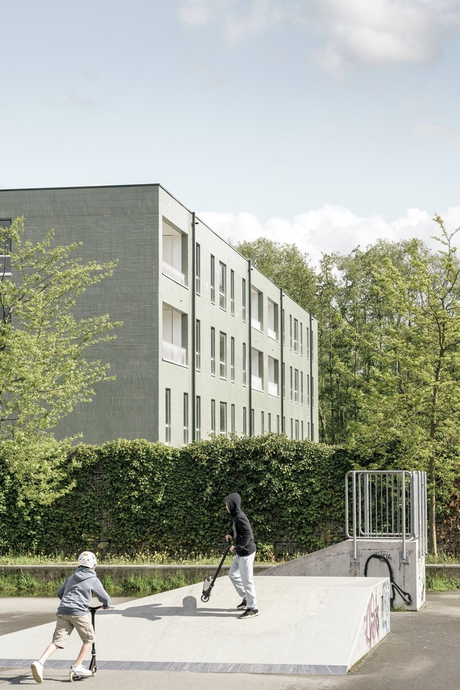 Bytový soubor od studia b-architecten v Belgii