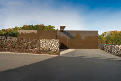 Designová vila od ateliéru de.fakto – pohled ze ulice