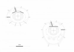 COCO - ART Villas Costa Rica, ARCHWERK + Formafatal, ložnice půdorys