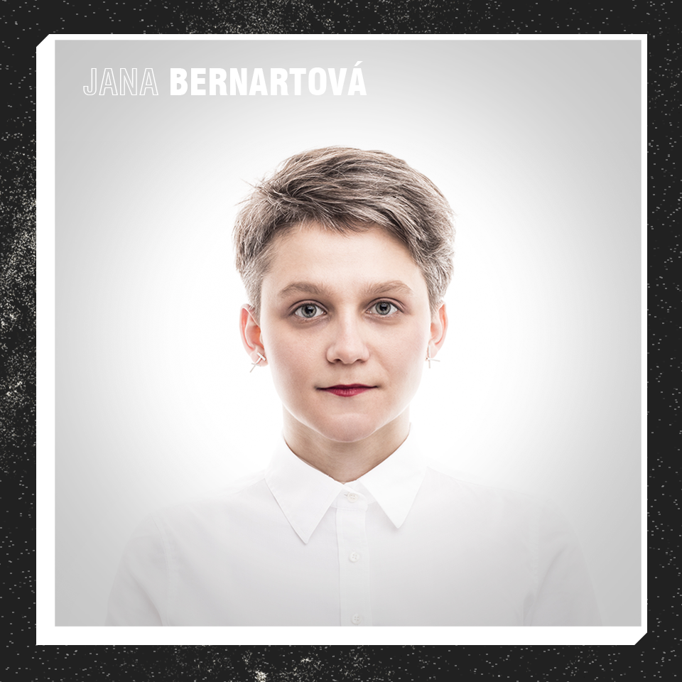 23. ročník studentské soutěže Ještěd f Kleci, porotkyně Jana Bernartová, zdroj : Ještěd f Kleci