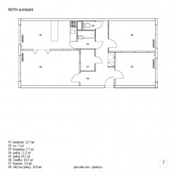 Půdorys - původní stav