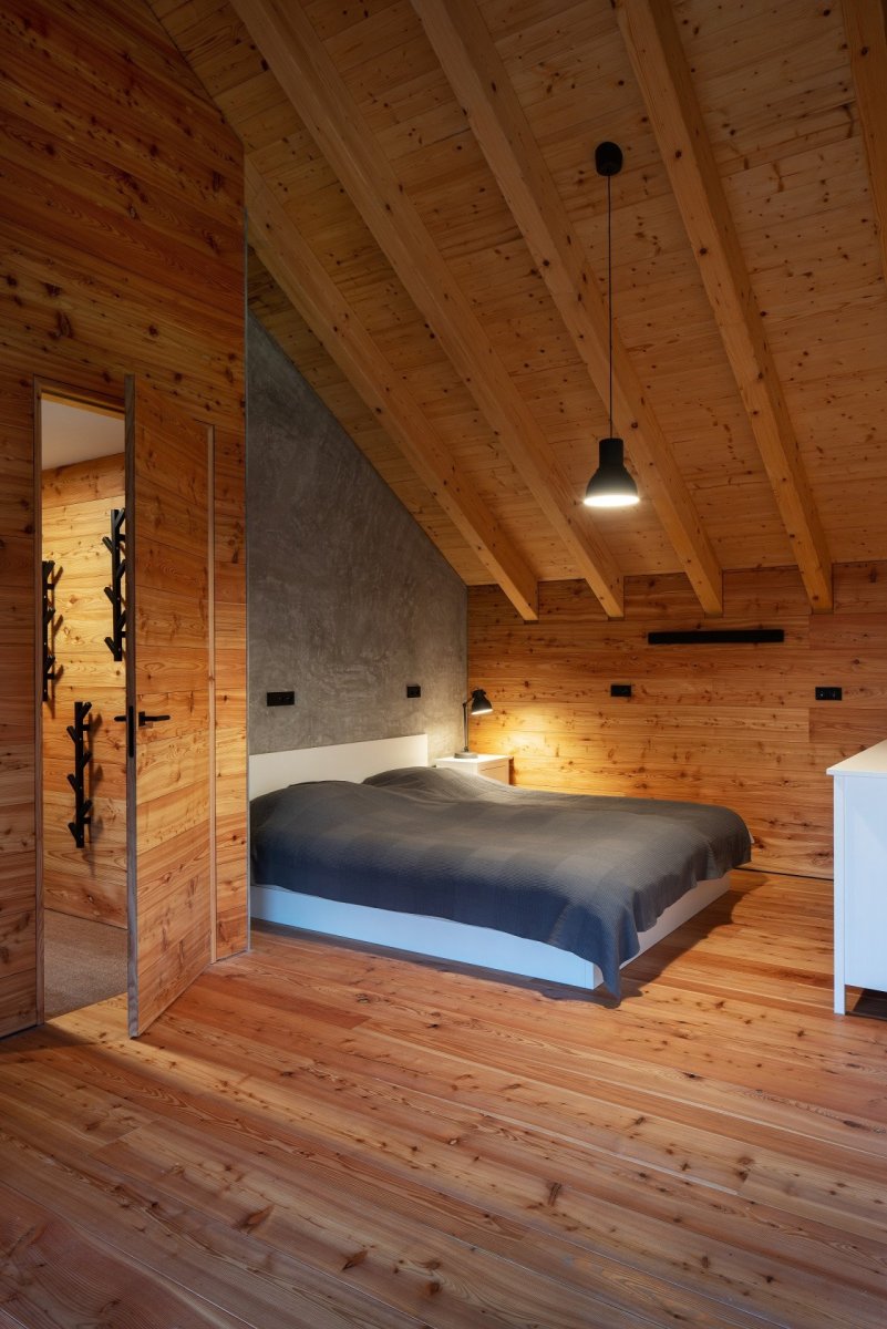 Pařezová chaloupka v Orlických horách od molo architekti