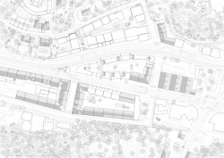 Filip Šefl, Bytový dům Plzeňská, situace - foto