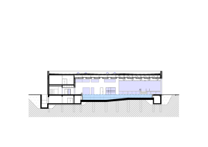 atelier-r, Aplikační centrum BALUO, řez B – foto