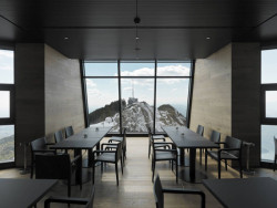 Restaurace Stone Flower, Mario Botta