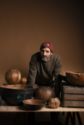 Lubomír Kuča a jeho dřevěné objekty