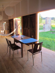 Možnosti stodoly, interiér