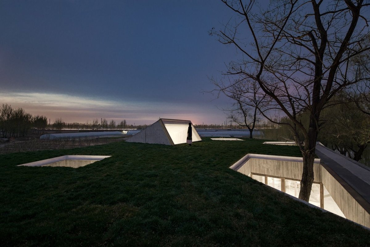 Buddhistická svatyně v čínském Tangshanu od ARCHSTUDIO