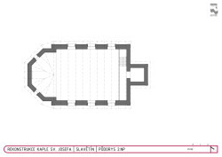 Rekonstrukce kostela sv. Josefa ve Slavětíně, ATELIER TSUNAMI: Půdorys