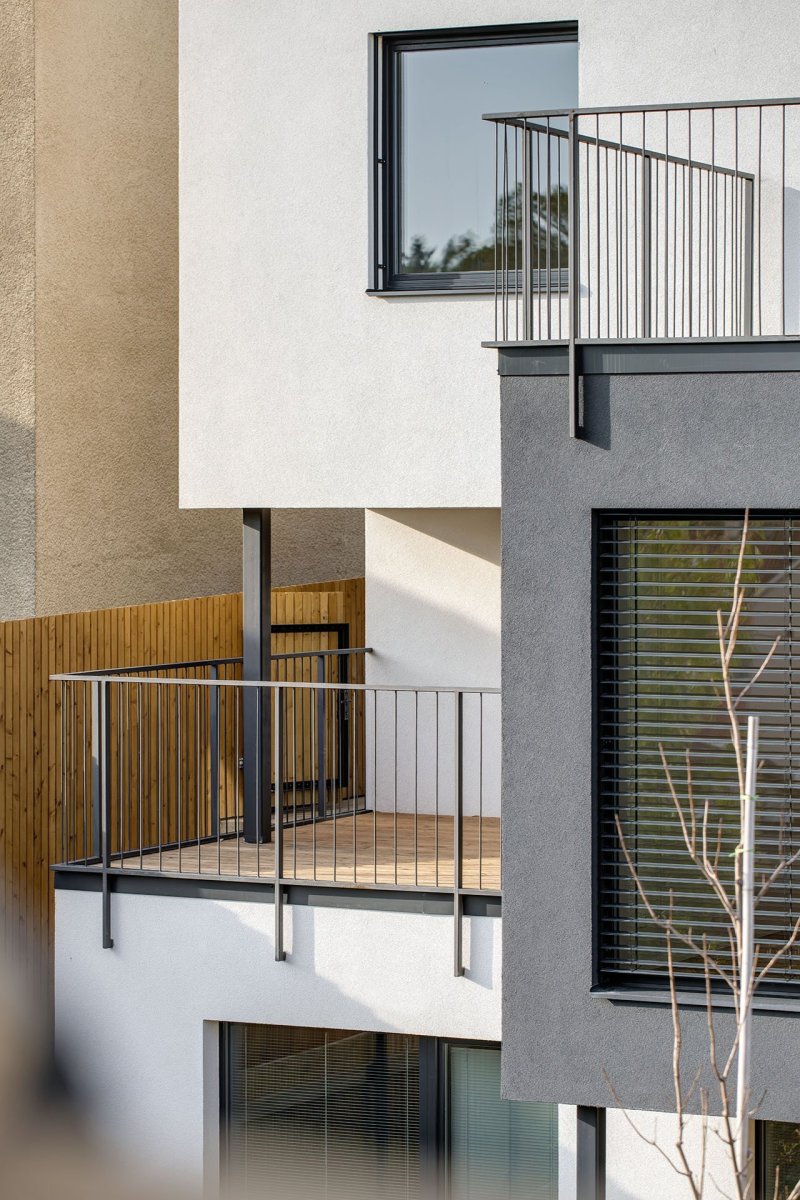 Obytný soubor Řeporyje, boq architekti,