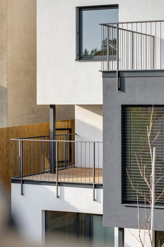 Obytný soubor Řeporyje, boq architekti,