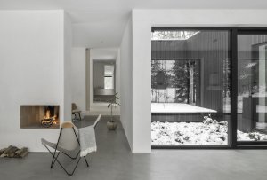 Nedaleko švédského Göteborgu stojí Villa Jägersro. V ní si mladá rodinu užívá výhledů na jezero a okolní přírodu.
