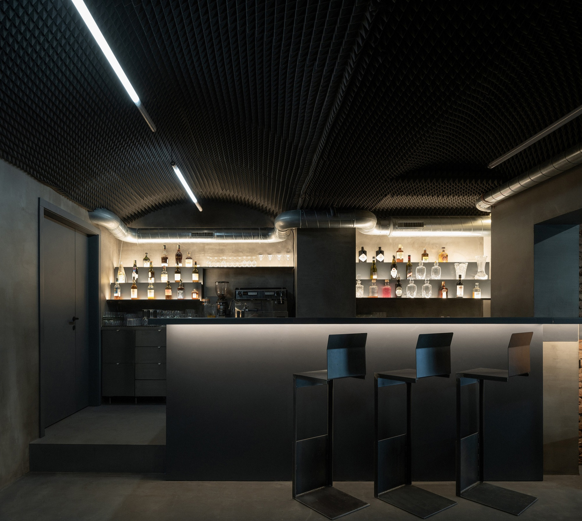 Bar - Studio Krymská, PAPUNDEKL ARCHITEKTI