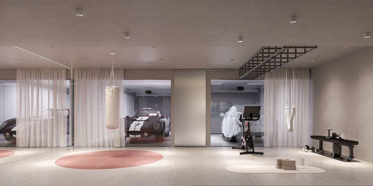 Vila B v souboru Sky City Villas - suterén