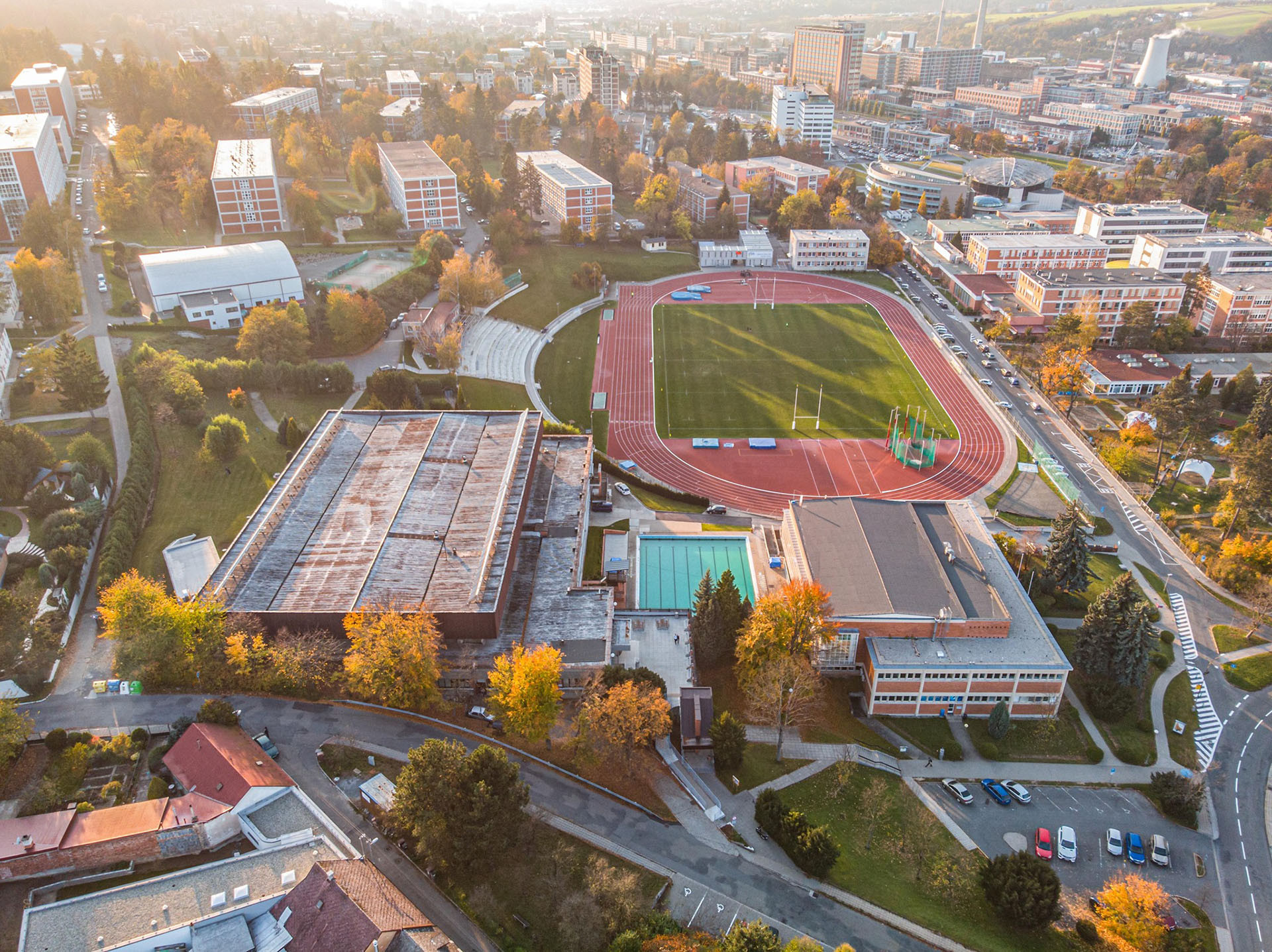 Areál lázní ve Zlíně se dočká rozšíření.