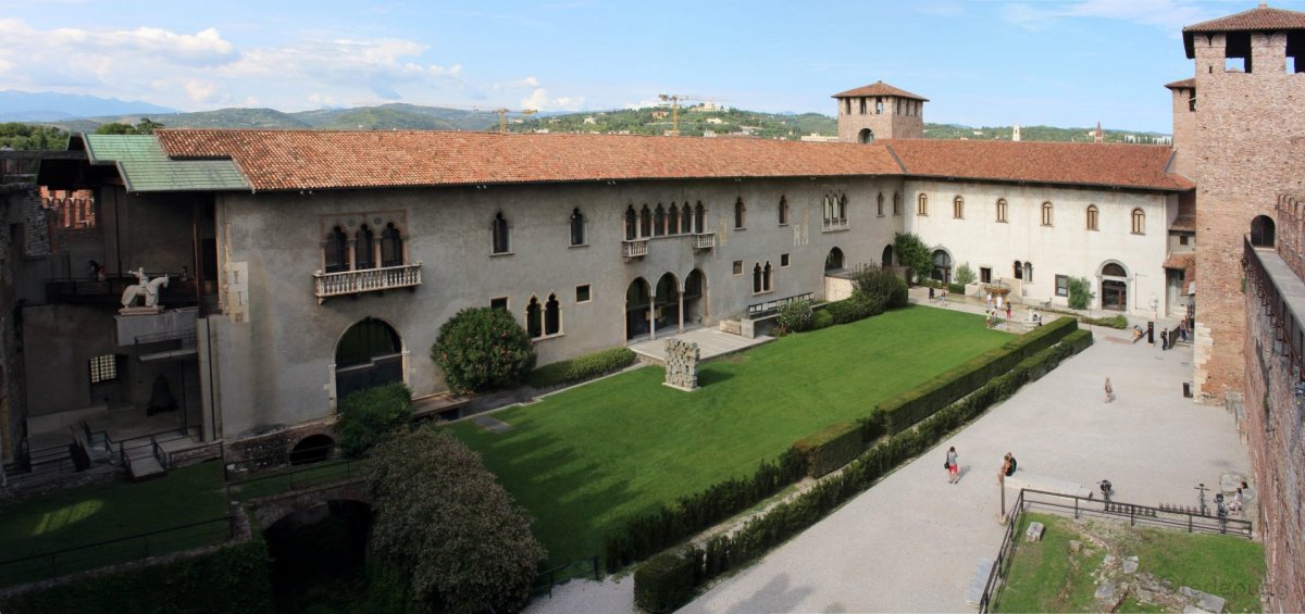 Muzeum Castelvecchio, Carlo Scarpa, Itálie, 1959-1973