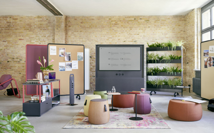 V Konsepti vystaví kancelářský nábytek německé značky Sedus. Nábytek The Detox Office má snižovat stres a předcházet digitální únavě.