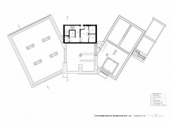 Centrum pokročilých inovačních technologií – těžké laboratoře 3 (CPIT - TL3), PROJEKTSTUDIO EUCZ / David Kotek, půdorys 1PP