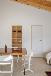 Rekonstrukce a přístavba rodinného domu v Lozorně, MAPA: Interiér hlavního obytného prostoru