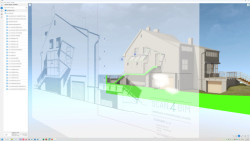 Ukázka pasportu budovy vytvořeného na základě přesného zaměření.