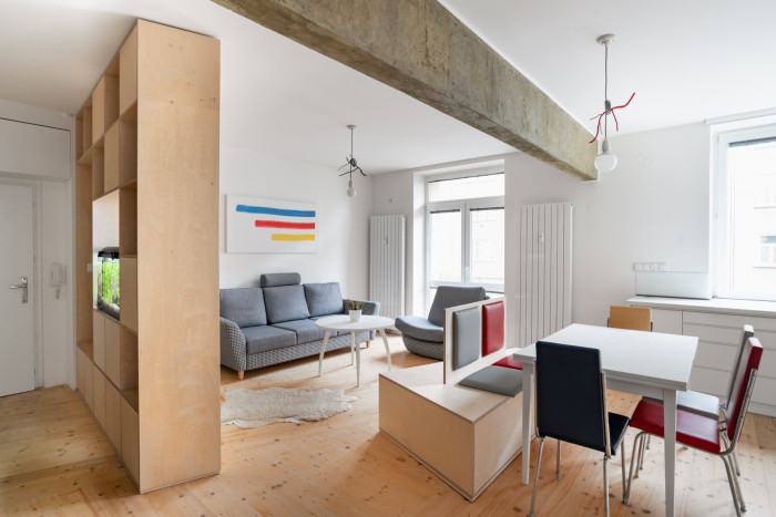 Rekonstrukce bytu v Brně od studia AEIOU